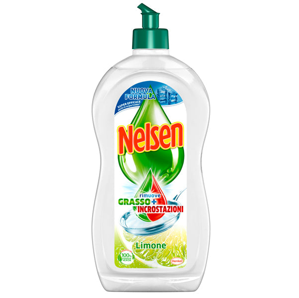 NELSEN - 2575765 - Detersivo per piatti - limone - 900 ml - Nelsen