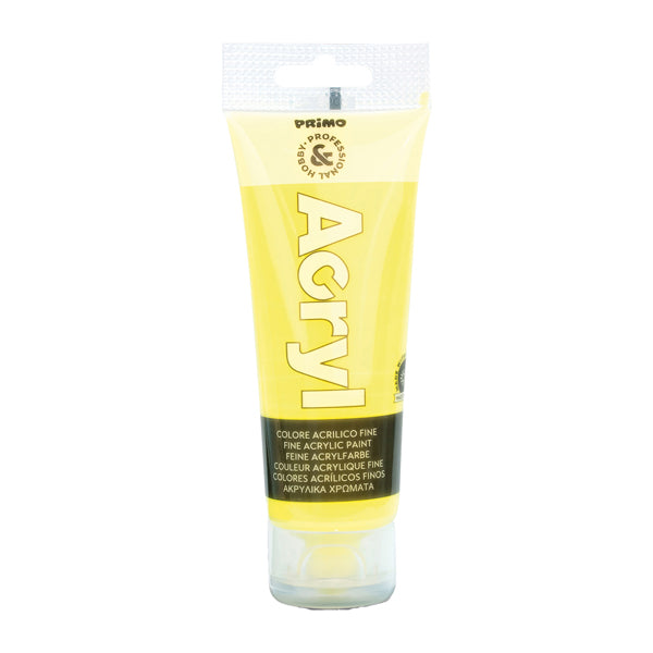 PRIMO - MOROCOLOR - 420TAF75210 - Colori Acryl - 75ml - giallo fluo - Primo