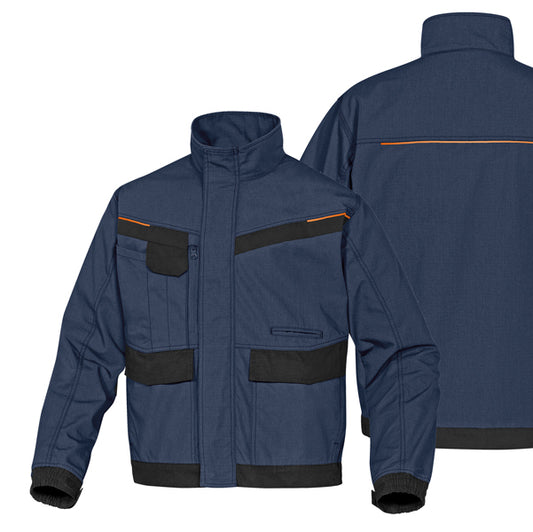 DELTAPLUS - MCVE2MNXG - Giacca da lavoro Mach 2 Corporate - tela-poliestere-cotone - taglia XL - blu-nero - Deltaplus