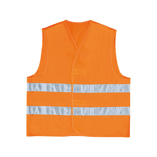 DELTAPLUS - GILP2ORGT - Gilet alta visibilitA' GILP2 - poliestere - taglia L - arancio fluo - Deltaplus
