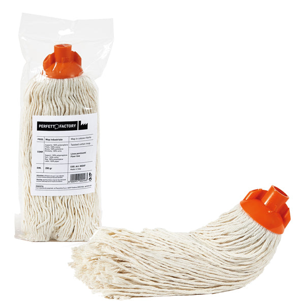 In Factory - 0024F - Mop Falcon - cotone - 280 gr - bianco - In Factory