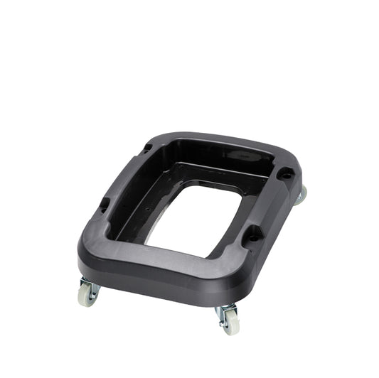 MEDIALINTERNATIONAL - 114201 - Carrello a 4 ruote per contenitore Office - 32,5×47×15 cm - nero - Medial International