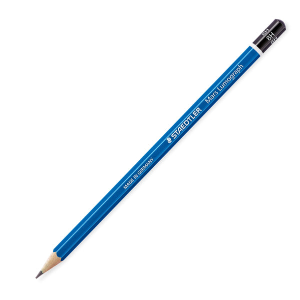 STAEDTLER - 1008H - Matita in grafite Mars Lumograph 100 - gradazione 8H - Staedtler