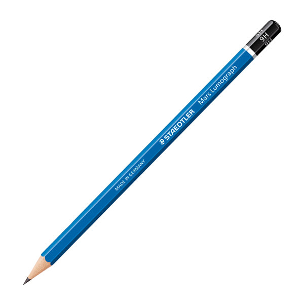 STAEDTLER - 1009H - Matita in grafite Mars Lumograph 100 - gradazione 9H - Staedtler