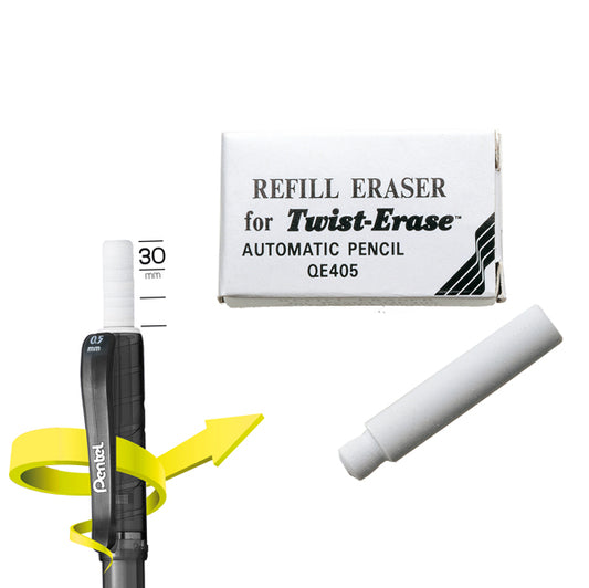 PENTEL - E10 - Gommini di ricambio Twist Erase Clik - Pentel