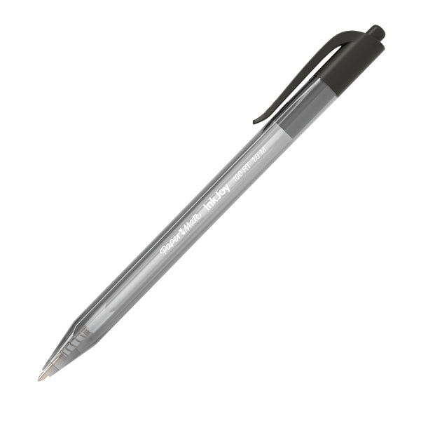 PAPERMATE - S0957030 - Penna a sfera a scatto Inkjoy 100 RT  - punta 1,0mm - nero - Papermate