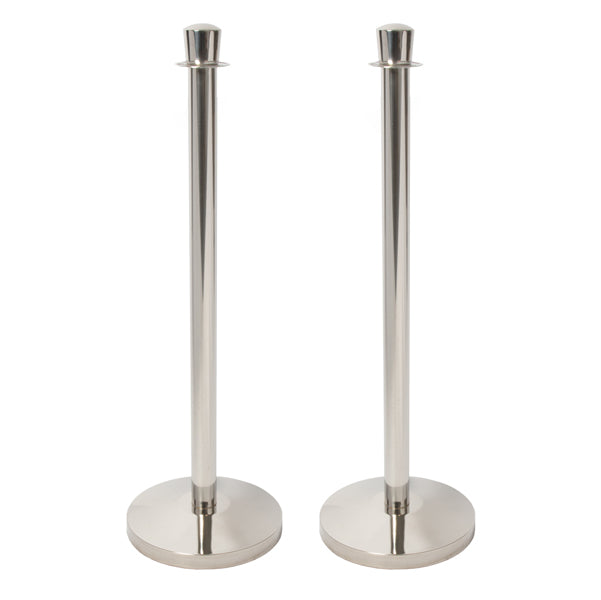 SECURIT - RS-LW-CH - Colonnina segnapercorso cromata Budget - altezza 100 cm - Securit