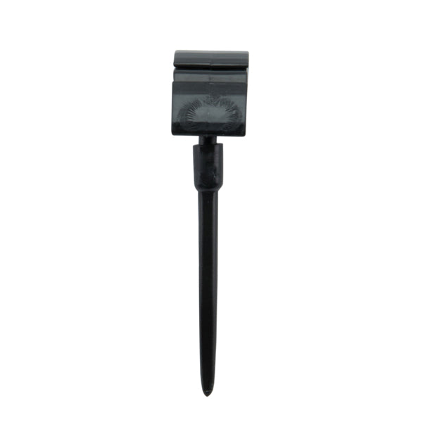 SECURIT - TAG-HLD-BL - Supporti a spina per targhette - nero - Securit - set 20 pezzi