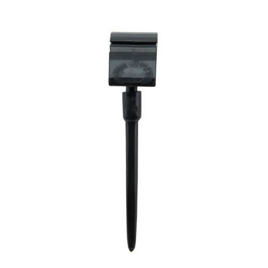 SECURIT - TAG-HLD-BL - Supporti a spina per targhette - nero - Securit - set 20 pezzi