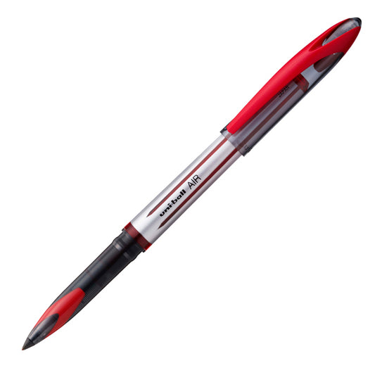UNI MITSUBISHI - M UBA188 R - Roller con cappuccio Uni Ball Air - punta 0,7mm - rosso  - Uni Mitsubishi