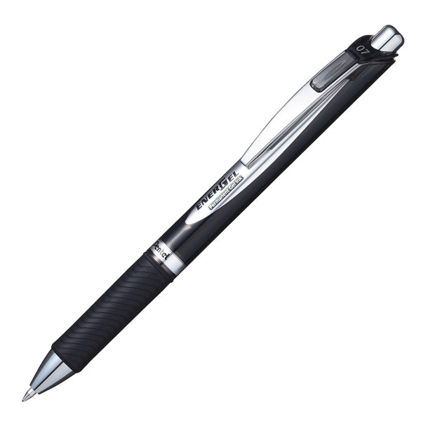 PENTEL - BLP77-AX - Roller a scatto Energel XM Permanent - punta 0,7mm  - nero - Pentel