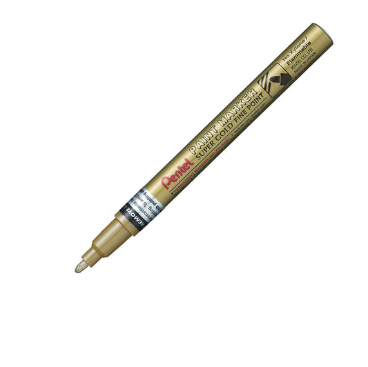 PENTEL - MSP10-X - Marcatore Paint Marker Linea Amiko - punta fine 2,90mm - oro - Pentel
