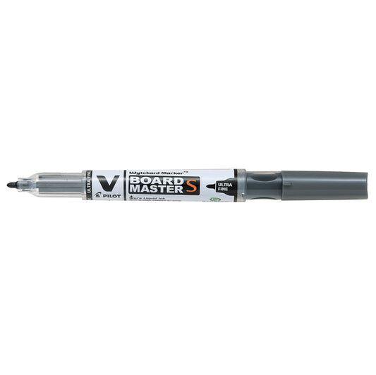 PILOT - 040375 - Marcatore V Board Master S Ultra Fine Begreen - punta ultra fine - tratto 0,8mm - nero  - Pilot