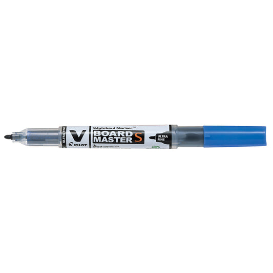 PILOT - 040376 - Marcatore V Board Master S Ultra Fine Begreen - punta ultra fine - tratto 0,8mm - blu - Pilot
