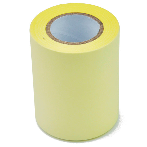 ITERNET - 3205 - Rotolo ricarica carta autoadesiva - giallo pastello - 59mm x 10mt - per Memoidea Tape Dispenser - Iternet