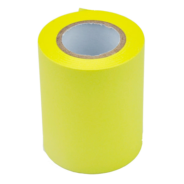 ITERNET - 3205G - Rotolo ricarica carta autoadesiva - giallo neon - 59mm x 10mt - per Memoidea Tape Dispenser - Iternet