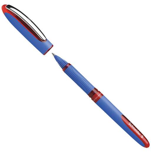 SCHNEIDER - P183102 - Roller One Hybrid C con cappuccio - tratto 0,3mm - rosso - Schneider