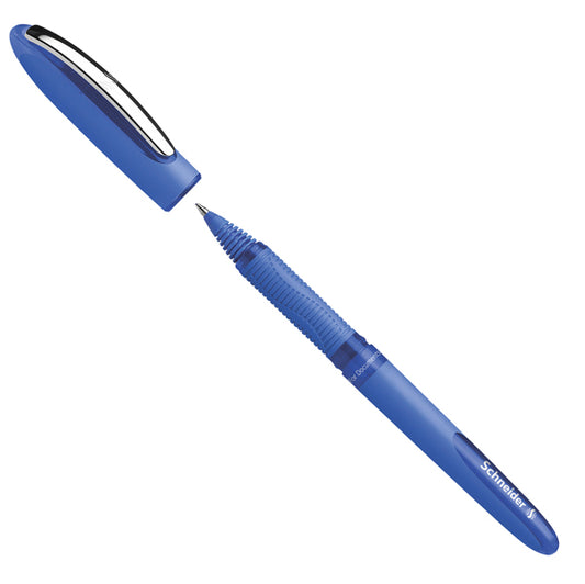 SCHNEIDER - P183103 - Roller One Hybrid C con cappuccio  - tratto 0,3mm - blu - Schneider