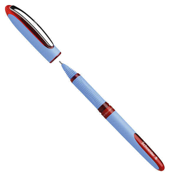 SCHNEIDER - P183502 - Roller One Hybrid N con cappuccio - tratto 0,5mm - rosso  - Schneider