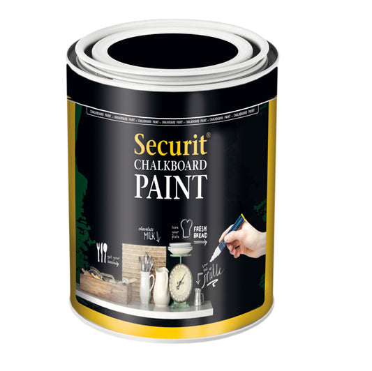 SECURIT - PNT-BL-SM - Pittura Lavagna - nero - 250 ml (5 mq) - Securit