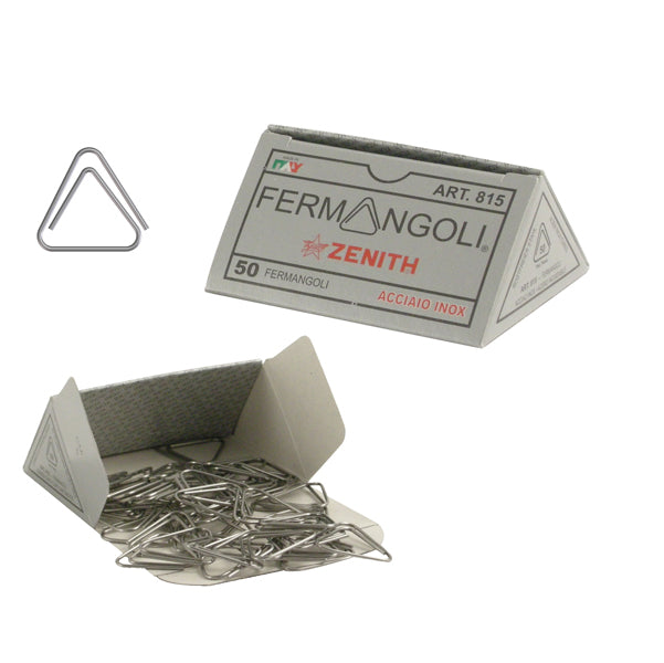 ZENITH - 0608158000 - Fermangoli Zenith 815 - acciaio inox - Zenith - conf. 50 pezzi