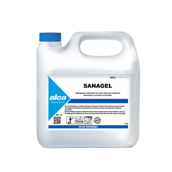 ALCA - ALC863 - Detergente sanificante Sanagel - Alca - tanica da 3 kg