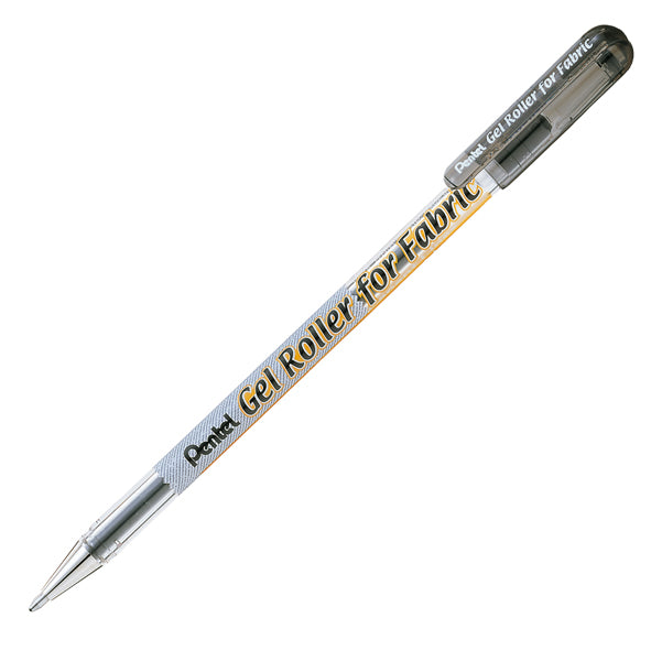 PENTEL - BN15-AO - Gel Roller per tessuto - punta 1,00mm - nero - inchiostro permanente  - Pentel