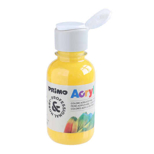PRIMO - MOROCOLOR - 402TA125201 - Colori Acryl - 125ml - giallo - Primo