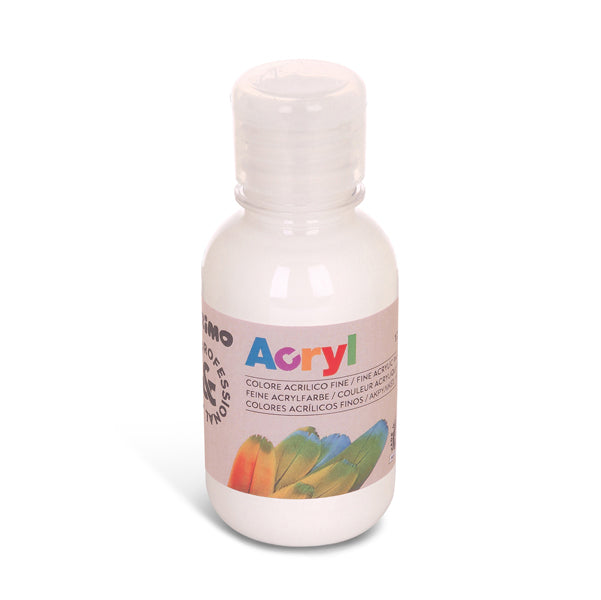 PRIMO - MOROCOLOR - 402TA125100 - Colori Acryl - 125ml - bianco - Primo