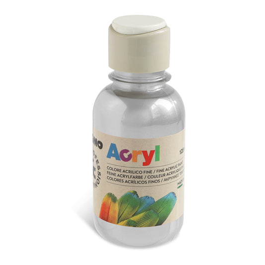 PRIMO - MOROCOLOR - 402TA125910 - Colori Acryl - 125ml - argento - Primo