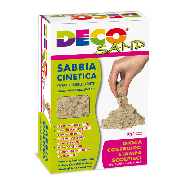 DECO - 10849 - Sabbia cinetica Deco Sand - 1 kg - Deco