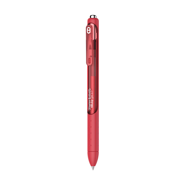 PAPERMATE - 1957056 - Penna a sfera a scatto Inkjoy Gel - punta 0,7mm - rosso - Papermate
