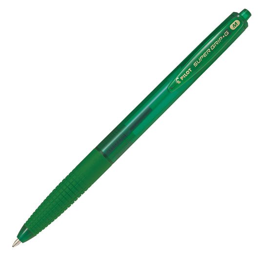 PILOT - 001617 - Penna a scatto Supergrip G  - punta 1,0mm - verde - Pilot