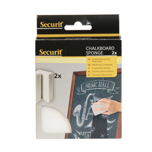 SECURIT - SPONGE-2 - Spugne in schiuma per gesso liquido - Securit - conf. 2 pezzi