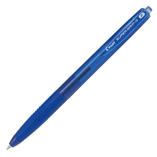 PILOT - 001639 - Penna a scatto Supergrip G  - punta 0,7mm - blu - Pilot