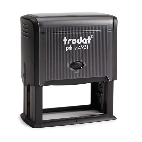 TRODAT - 45196 - Timbro Original Printy 4931 - autoinchiostrante - personalizzabile - 70x30 mm - 7 righe - Trodat