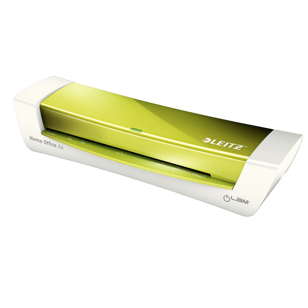 LEITZ - 73680054 - Plastificatrice ILam HomeOffice - A4 - verde metal - Leitz