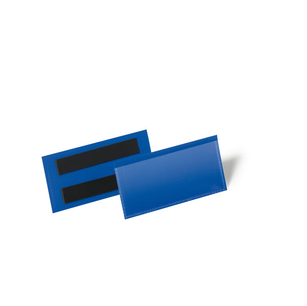 DURABLE - 1741-07 - Buste identificative magnetiche - 100 x 38 mm - Durable - conf. 50 pezzi