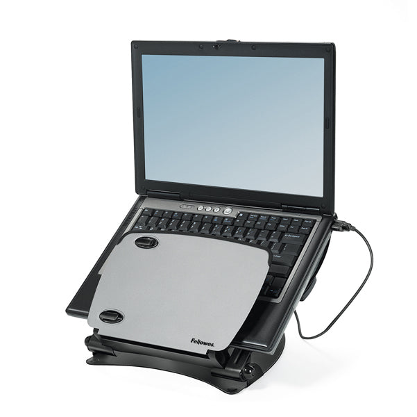 FELLOWES - 8024602 - Supporto notebook Professional Series - hub USB - leggio - Fellowes