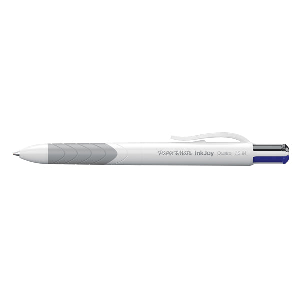 PAPERMATE - S0977260 - Penna a sfera a scatto multifunzione Inkjoy Quatro  - punta 1,0mm - nero, blu, rosso, verde - Papermate