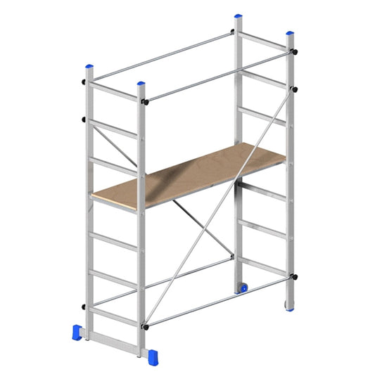 MARCHETTI - 20783 - Trabattello Superminio - 158 x 80 cm - H 220 cm - alluminio - Marchetti