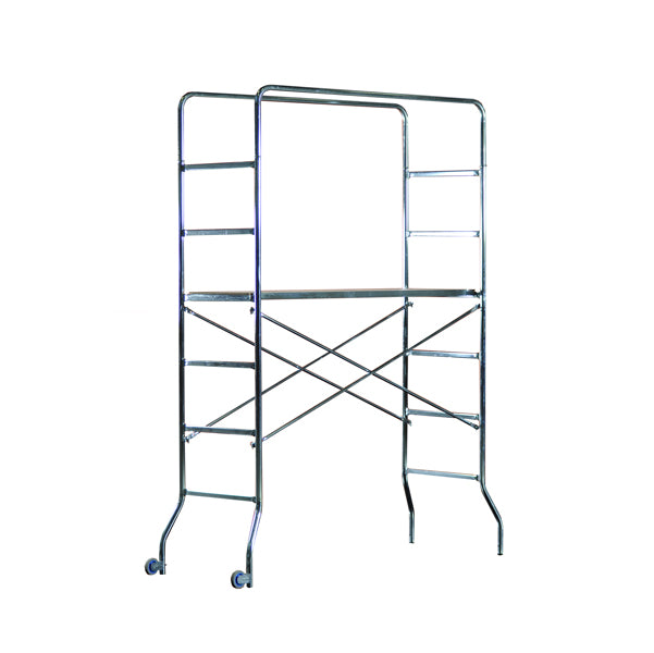 MARCHETTI - 20072 - Trabattello Trio - 130 x 60 cm - H 188 cm - acciaio zincato - Marchetti