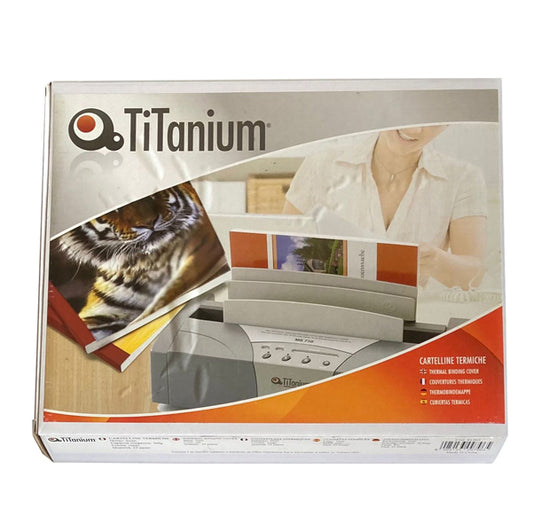 TITANIUM - CART.TERM 3B - Cartelline termiche Grain - 3 mm - blu - Titanium - scatola 25 pezzi