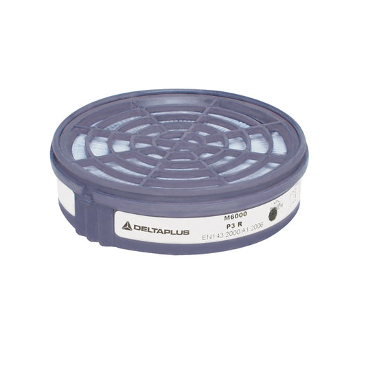 DELTAPLUS - M6000P3R - Kit 2 filtri P3 per semimaschera M6400 - Delta Plus