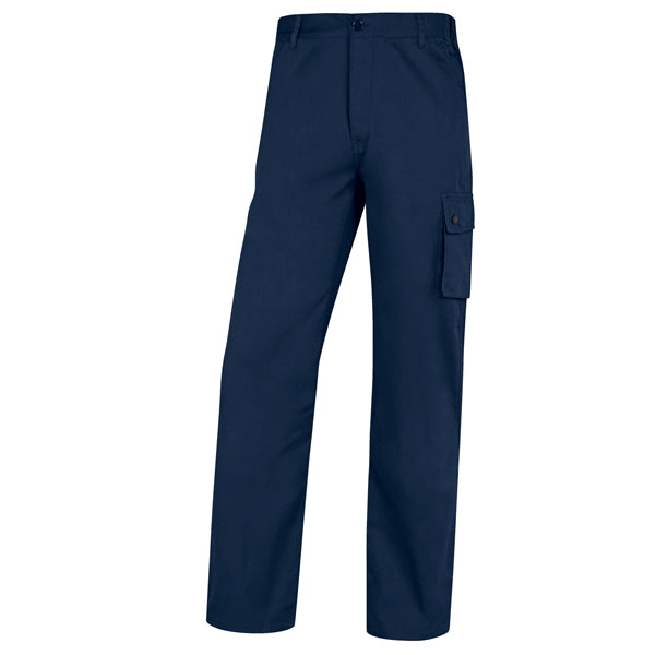 DELTAPLUS - PALIGPABMGT - Pantalone da lavoro Palaos Paligpa - cotone - taglia L - blu - Deltaplus