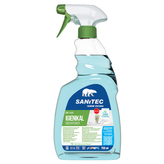 Sanitec - 3103 - Scioglicalcare Green Power - Sanitec - trigger da 750 ml