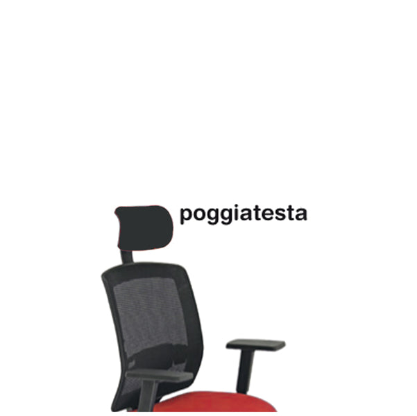 Unisit - PGMLA-SN - Poggiatesta per seduta Molly A - nero - Unisit