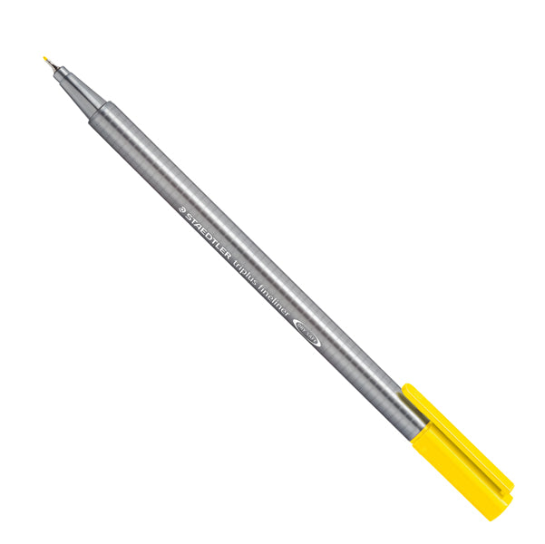 STAEDTLER - 334-1 - Penna Fineliner triplus - tratto 0,30mm - giallo - Staedtler