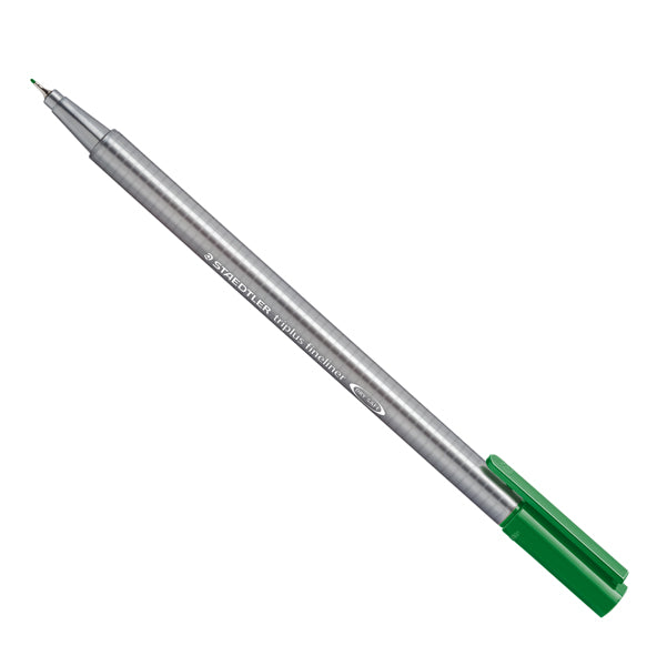 STAEDTLER - 334-52 - Penna Fineliner triplus - tratto 0,30mm - verde prato - Staedtler