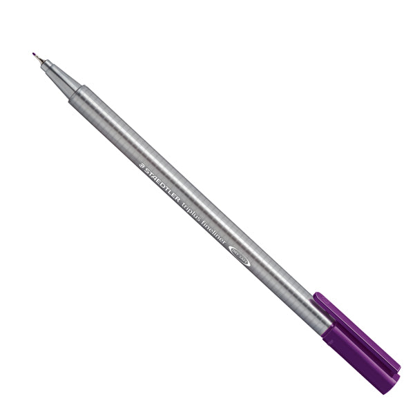 STAEDTLER - 334-6 - Penna Fineliner triplus  - tratto 0,30mm - violetto - Staedtler